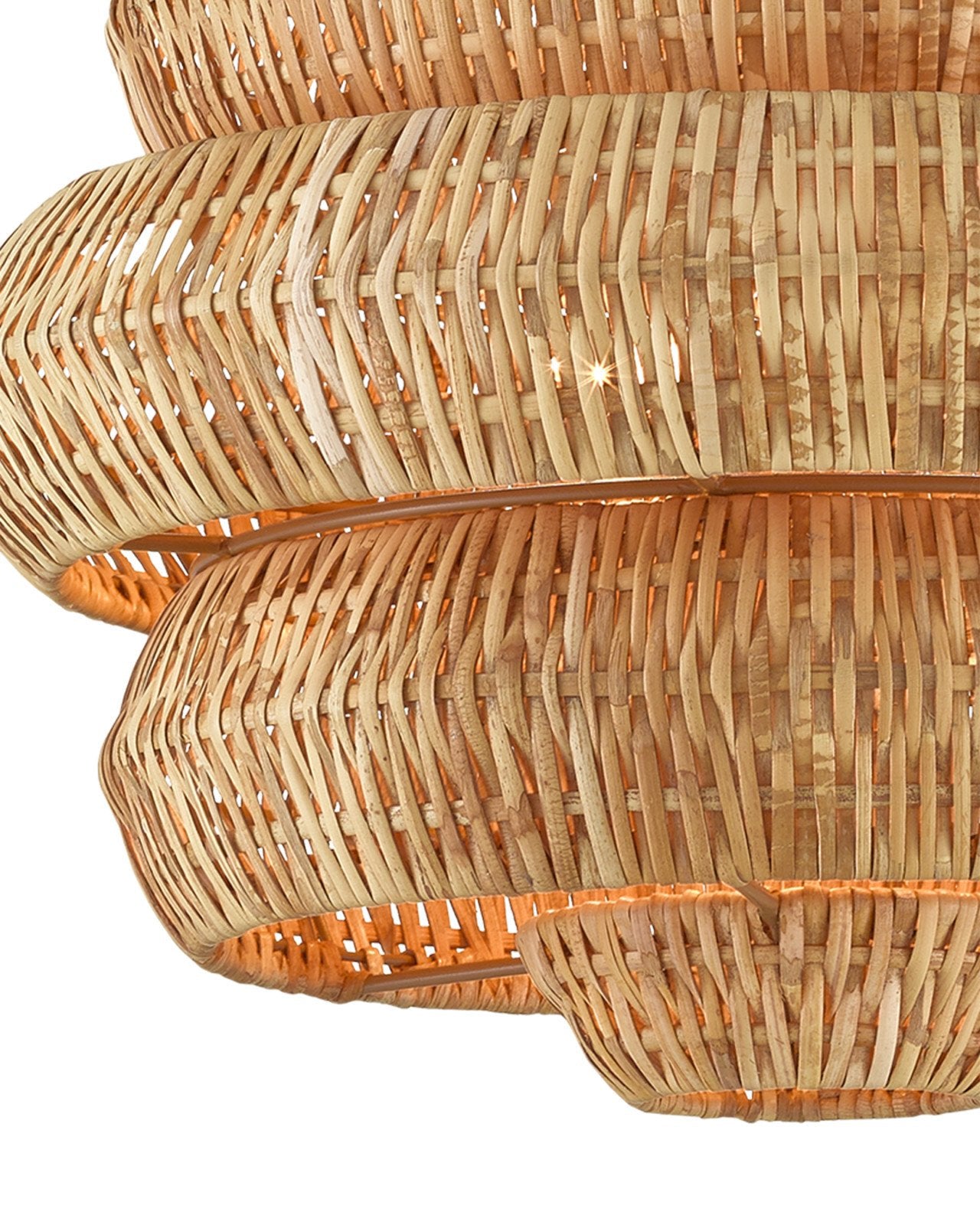 Antibes Small Natural Chandelier